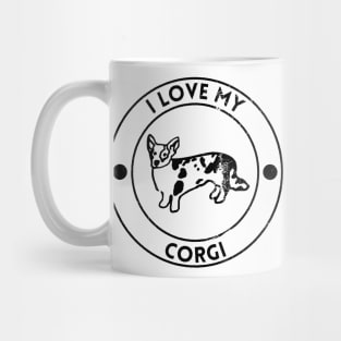 I Love My Corgi For Dog Lovers Mug